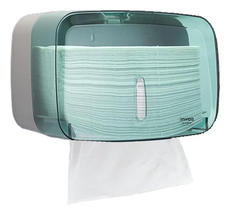 Toalheiro Invoq Compacto Verde Premisse (34032604)