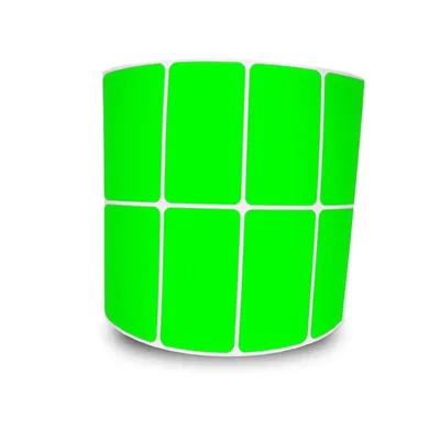 Etiqueta Verde 50X30X2 C/2000 (consumo Cod. Barra)
