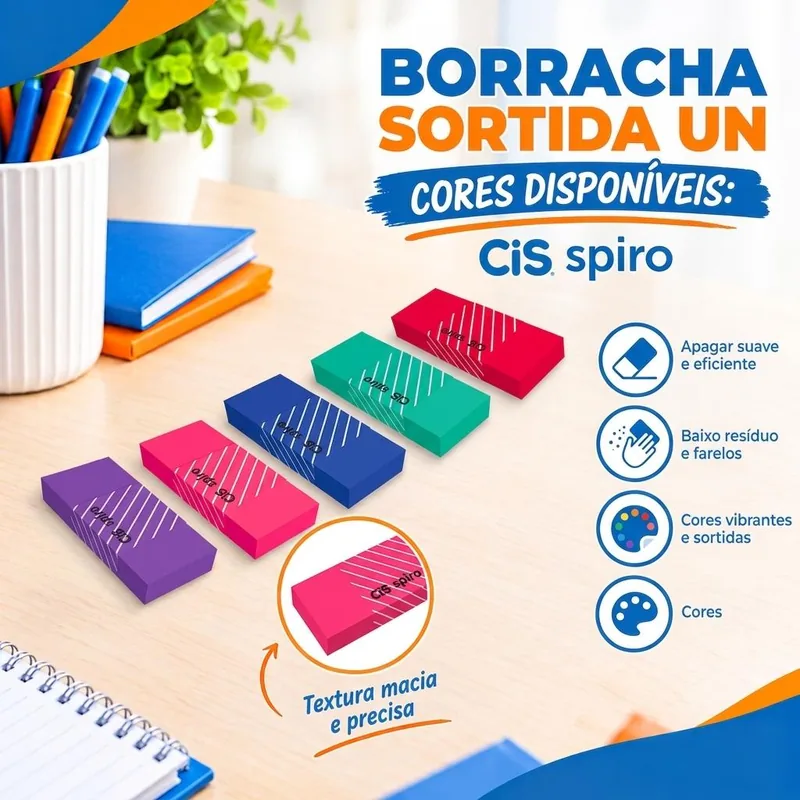 Borracha Cis Spiro Sortida (145577) Un
