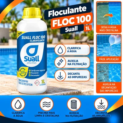 Floculante Floc 100 Suall 1L (CSFLOCX20)
