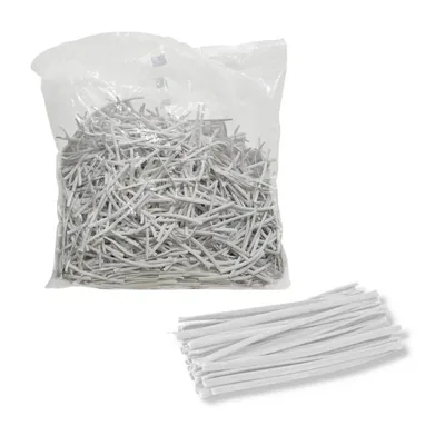 Arame P/fecho Plast. 7 Cm C/200G Branco