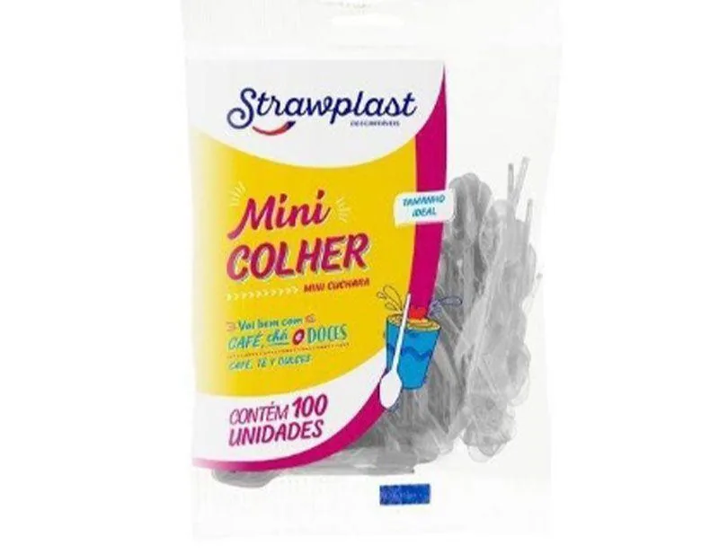 Colher Cafe/cha Branca Straw 635 C/100