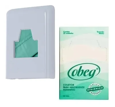 Dispenser p/ Saquinho de Absorvente (branco) Un