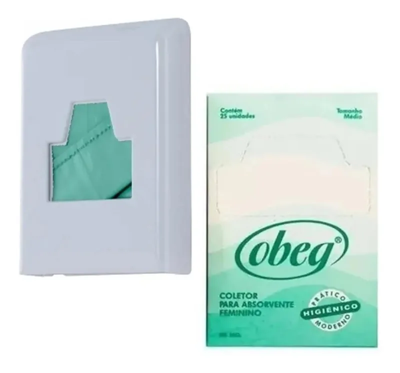 Dispenser p/ Saquinho de Absorvente (branco) Un