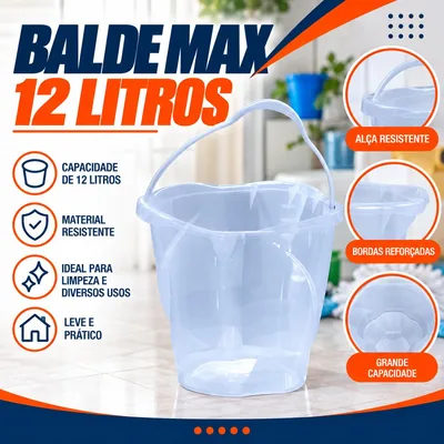 Balde Max 12 Lts Jaguar (2045)