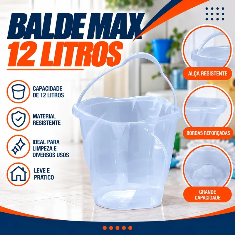 Balde Max 12 Lts Jaguar (2045)