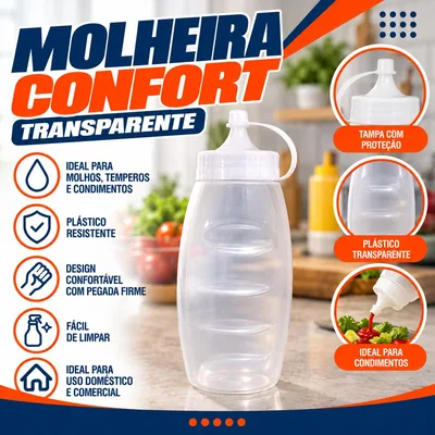 Molheira Confort Branca Jaguar (2142)