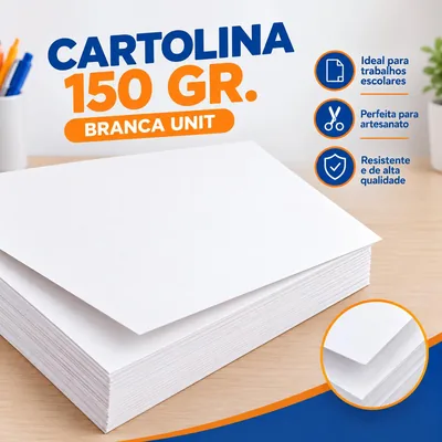 Cartolina 150 Gr. Santa Maria Branca Unit
