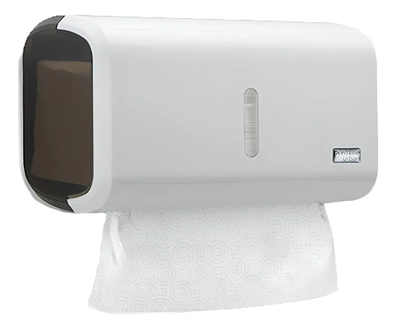 Toalheiro Compacto Urban Preto e Branco Premisse (34032307)