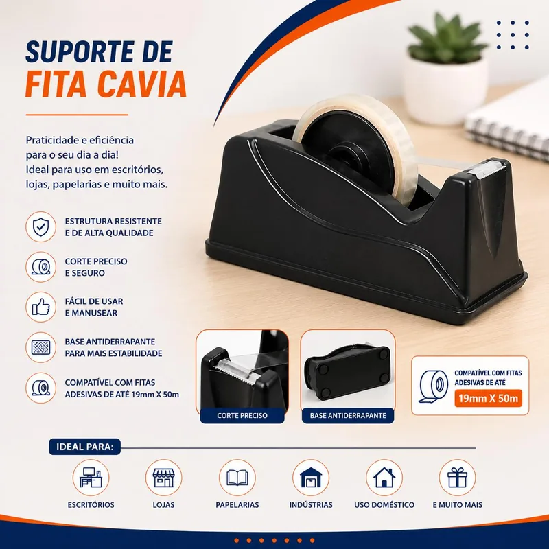 Suporte de Fita Cavia (29966) 2X1