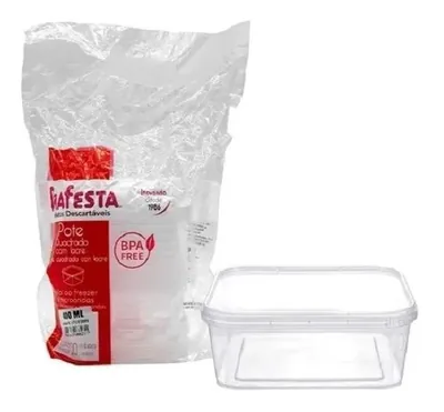 Pote 0400 Ml (prafesta) Quad. C\lacre (ref 8823) C/10