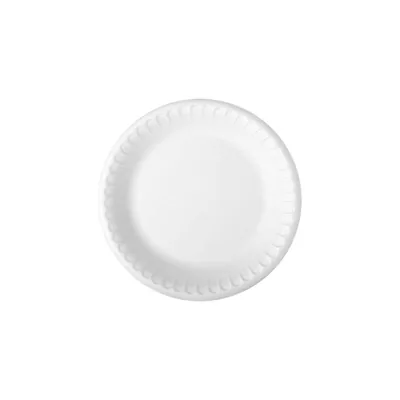 Prato Esp. 15CM Raso Bco C/25 Fibraform