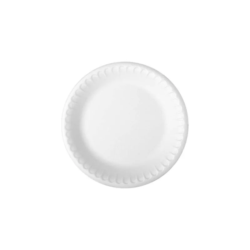 Prato Esp. 15CM Raso Bco C/25 Fibraform