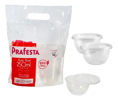 Pote 0500 Ml (prafesta) Bowl (8494) C/20