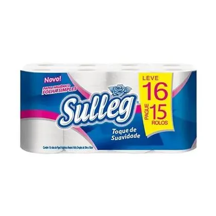Papel Hig. Sulleg (L16 P15) F.simples C/16X30 M. (01011111)