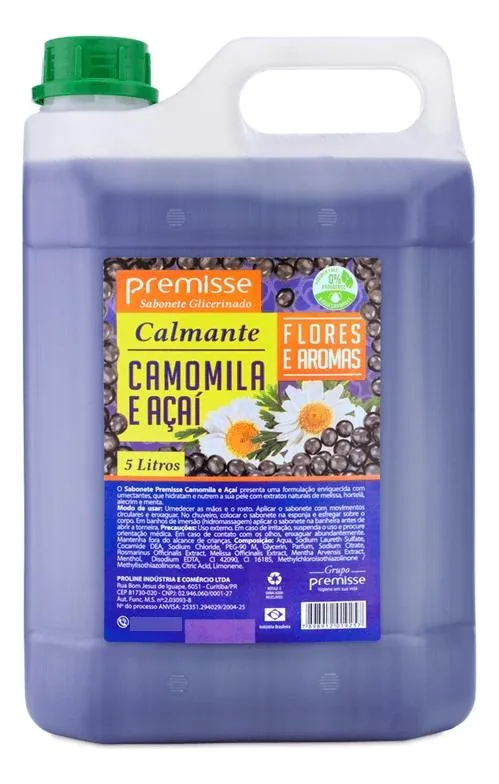 Sabonete Liq. Acai e Camomila Premisse 05LT
