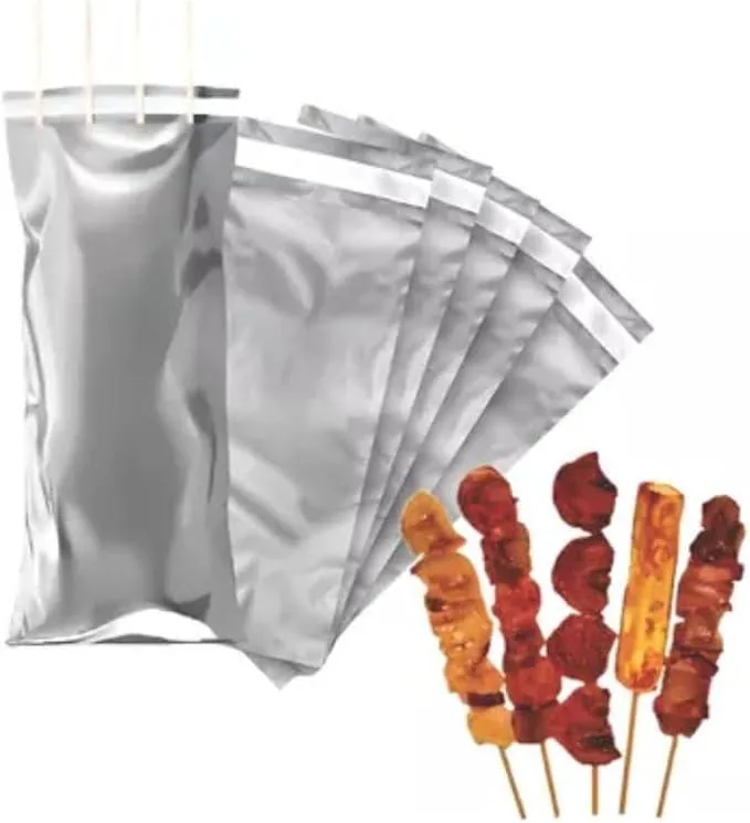 Saco Termico Metalizado p/ Espetos c/ 50