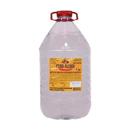 Alcool Gel Acend. 80 Gl 4,3KG