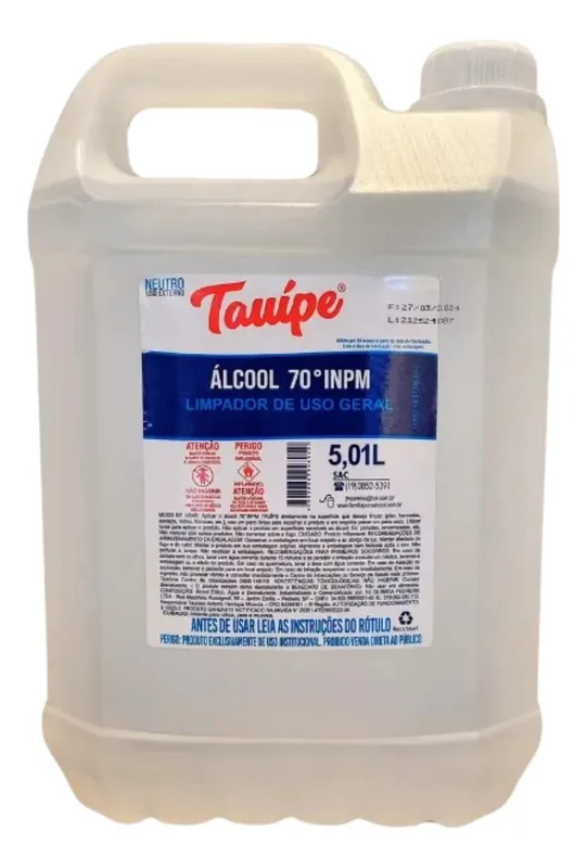 Alcool Liquido (70,0 Inpm) C/5LT