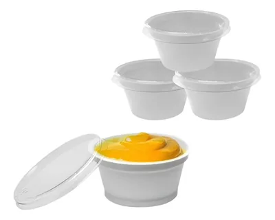Emb. GA-695 30 Ml (pote para Molho) Branca C/50