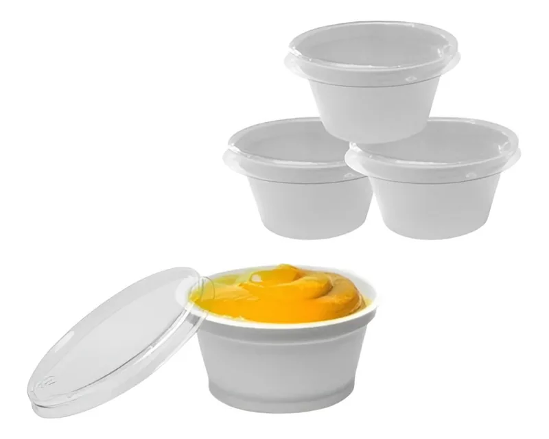 Emb. GA-695 30 Ml (pote para Molho) Branca C/50