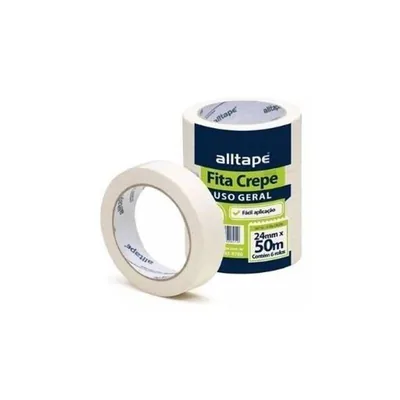 Fita Ades. Crepe 24MMX50MT. Alltape Un