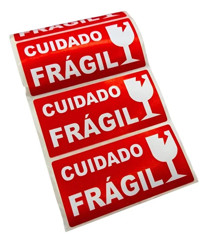 Etiqueta Fragil 100X70 C/500