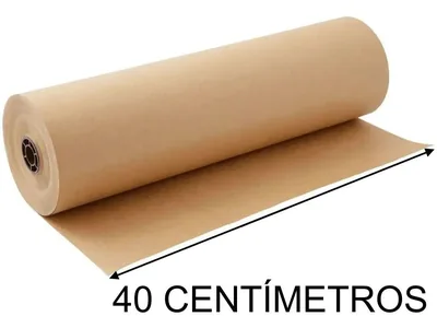 Papel Bobina Semi Kraft 40CM 80GR (cod 462) Un
