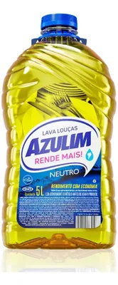 Detergente Lava Loucas Azulim Neutro 5L (31880)