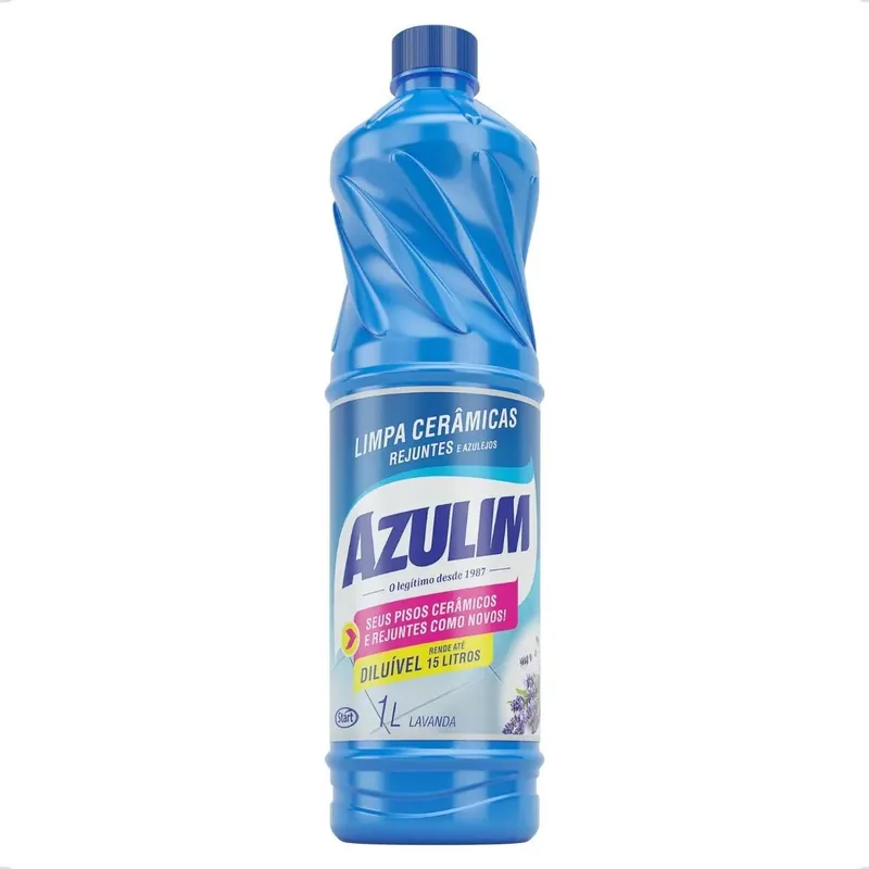 Limpa Ceramicas e Azulejos Azulim Lavanda 1L (363)