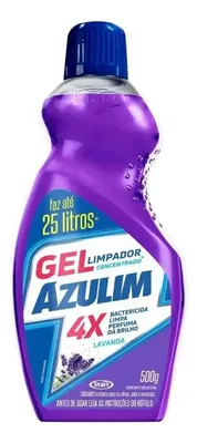 Desinfetante Limpador Gel Azulim Lavanda 500G (7514)
