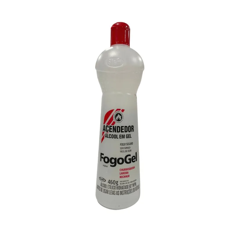 Alcool Gel Acend. 80 Inpm Fogogel 460GR (3464)
