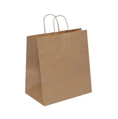 Sacola Kraft Sos - M c/ Alca (19X12X26) Uni.