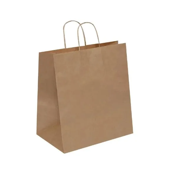 Sacola Kraft Sos - M c/ Alca (19X12X26) Uni.