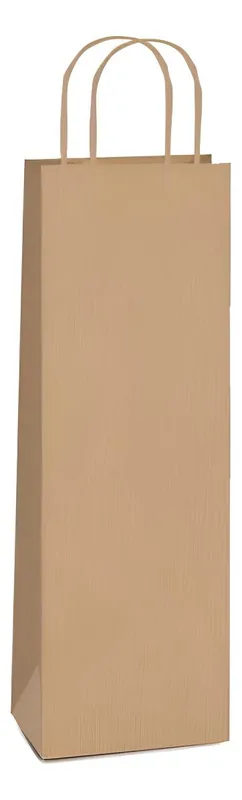 Sacola P/1 Garrafa ( Lisa) 12X6X35 Uni