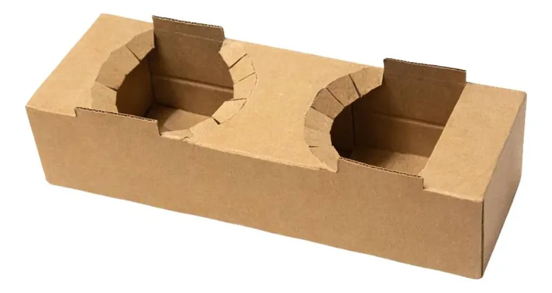 Porta Copo Duplo Papelao C/10