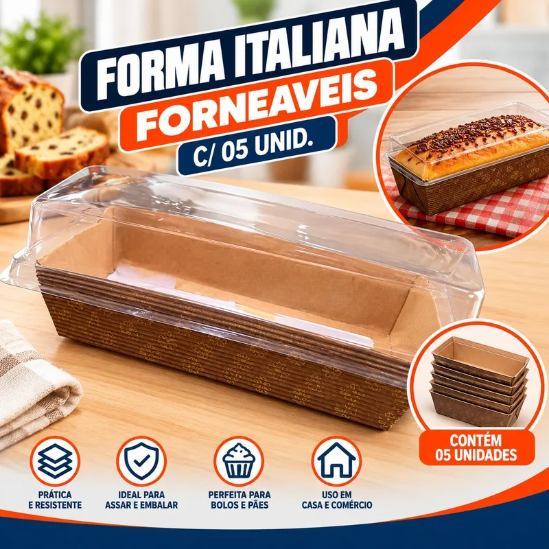 Forma Italiana Forneaveis C/05 Unid.